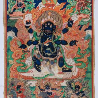 Tsakali depicting Six-Armed Mahākāla