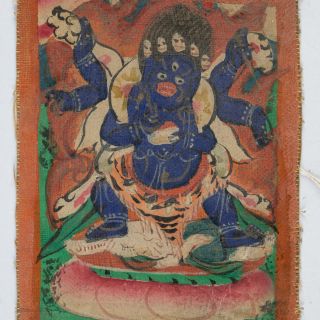 Tsakali depicting Six-Armed Mahākāla