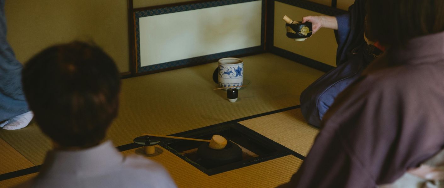 Authentic Japanese tea ceremony 