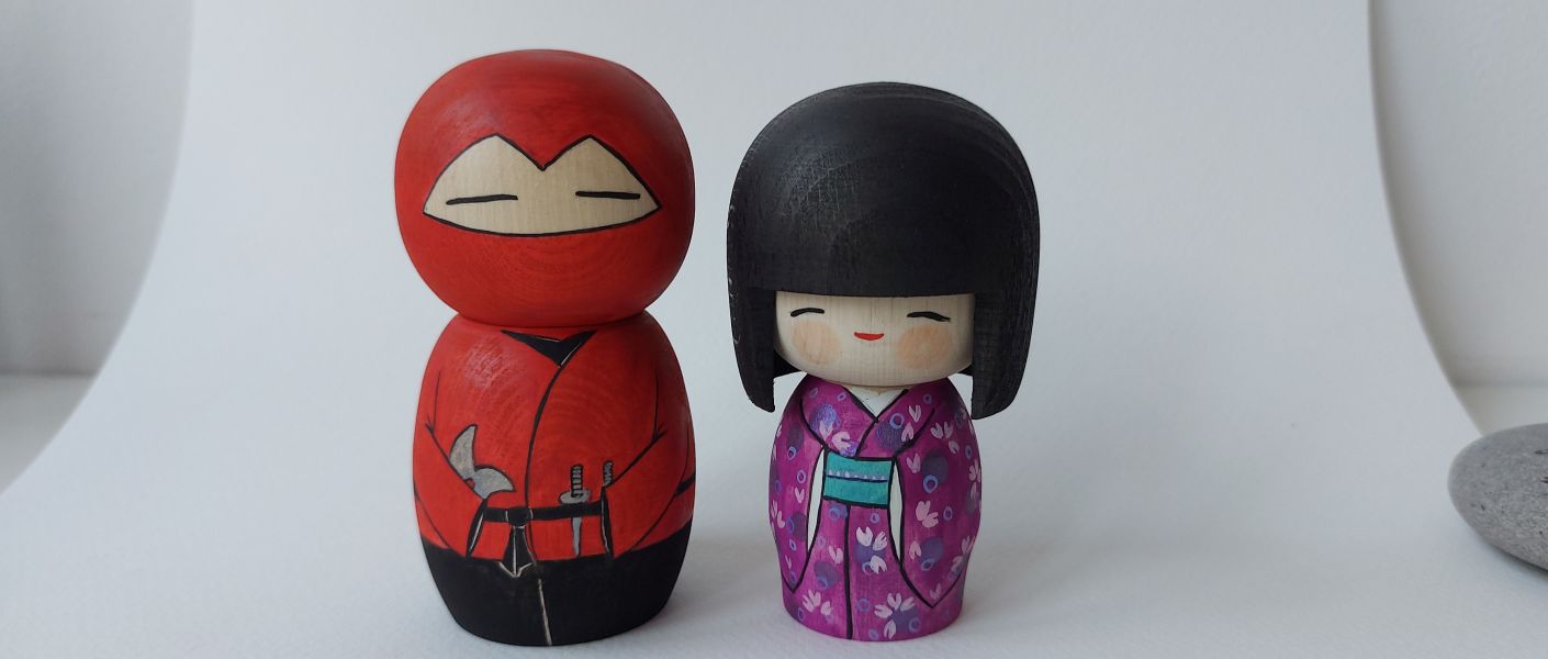 Adventi pop-up iparművészeti kiállítás és vásár | Tóth-Vásárhelyi Réka | Kokeshi festő workshop