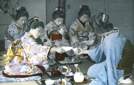 Authentic Japanese tea ceremony 