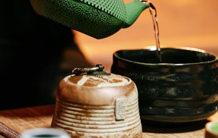 Authentic Japanese tea ceremony 