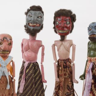 "Forest people" (silly). West Java, 19th century. From the Collection of Ernő Zboray