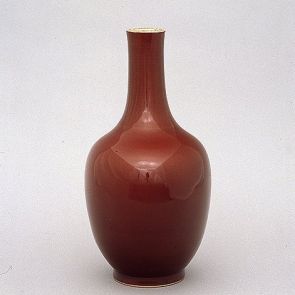 Vase with a cylindrical neck