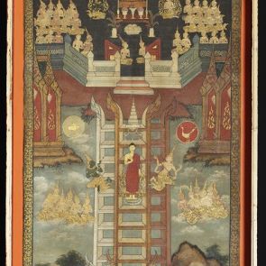 Buddha's Descent from Tavatimsa Heaven