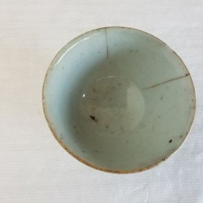 Celadon glazed cup