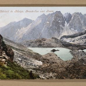 Ferenc Hopp's postcard to Aladár Félix from Csorbató (Štrbské pleso)