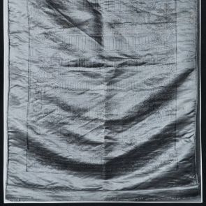 Mongolian collection, print on textiles (inv. no. 76.45) photo documentation of the restoration material_1