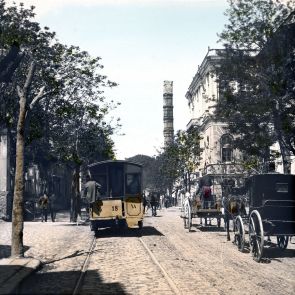 Constantinople. The Divan Yolu, with the Burnt Pillar in the background
