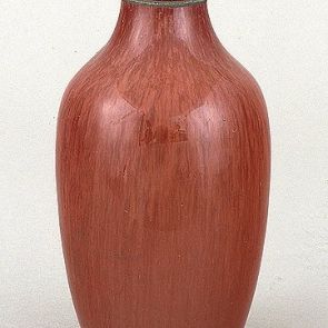 Small vase with a cut neck
