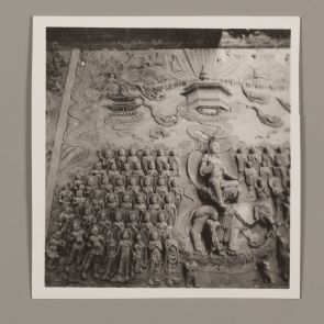 Samantabhadra bodhisattva and his entourage, Zhengding