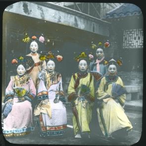 Mandzsu előkelő nők