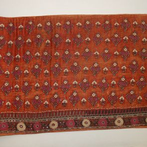 Mirrorwork embroidered (shishadar) garment material