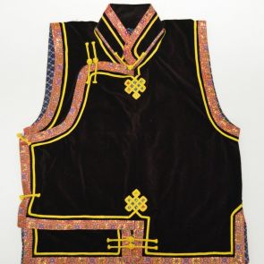 Khalkha Mongol men's vest