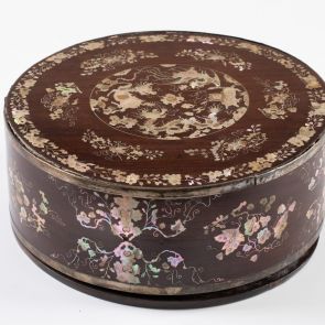 Mother-of-pearl inlaid box