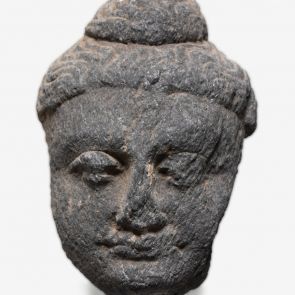 Head of Buddha. Fragment