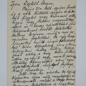 Aurél Stein's letter to Zoltán Felvinczi Takács from Mohand Marg