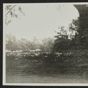 A detail of a park, Tokyo, 1936
