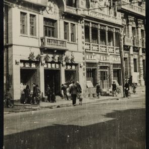Chinese street in Mukden