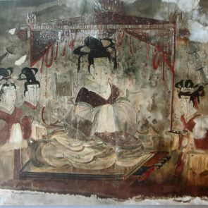 Portrait and attendants of General Dongsu's wife