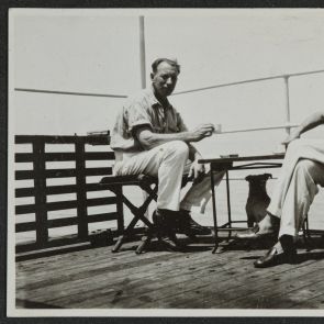 On the way home aboard the steamship Carla