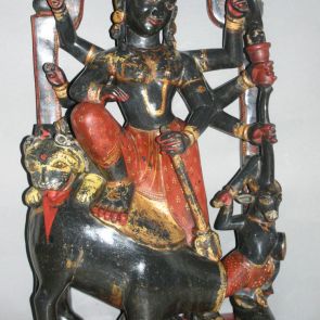 Goddess Durga slaying the Buffalo Demon