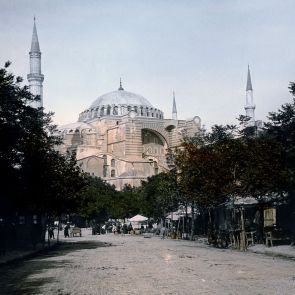 Konstantinápoly. A Szent Bölcsesség temploma, azaz az Hagia Sophia