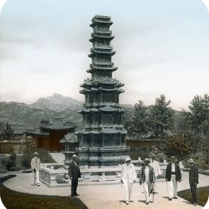 The Seven-storey Marble Pagoda in Seoul