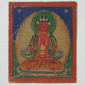 Amitájusz dhyánibuddha, a "Végtelen élet" meditációs buddhája