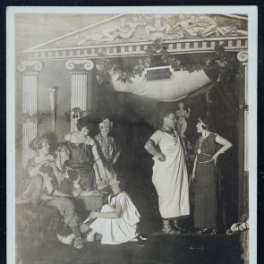 Symposion in Géza Blattner's studio