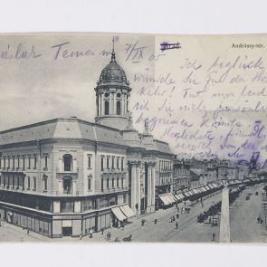 Postcard written to Ferenc Hopp from Máslak (Maşloc, today Romania), Temes County