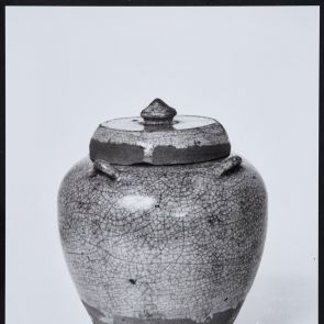 Ceramic pot with lid