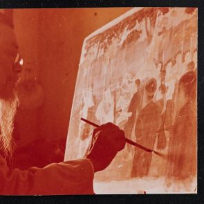 Nguyen Phan Chanh at work