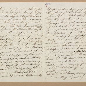 Ferenc Hopp's letter sent to Calderoni and Co. from Yokohama nad Tokyo