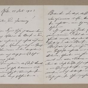 Ferenc Hopp's letter to Henrik Jurány from Kobe