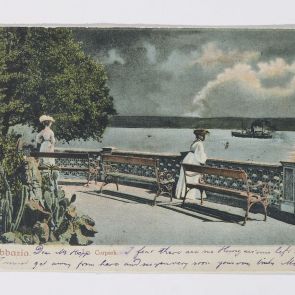 Postcard of a certain Mössmer to Ferenc Hopp from Abbazia (Opatija)