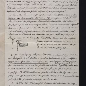 Letter of the technology professor Ferenc Schafarzik to Ferenc Hopp, in which he asks Hopp to bring some literature from his travels for his institution of geology