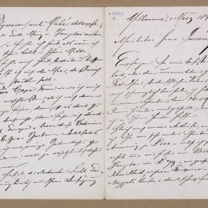 Ferenc Hopp's letter to Henrik Jurány from Melbourne