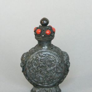 Snuff bottle, wide round shaped