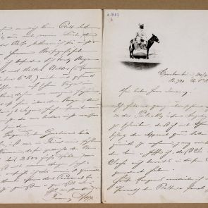 Ferenc Hopp's letter to Henrik Jurány from Constantine
