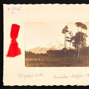 New Year's greeting card from Tomoyoshi Sumioka to Zoltán Felvinczi Takács from Tokyo