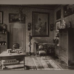 Ferenc Hopp's bedroom in the villa, 1895