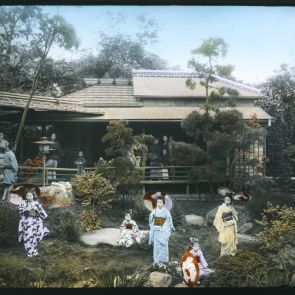 Garden of a Japanese Tea House