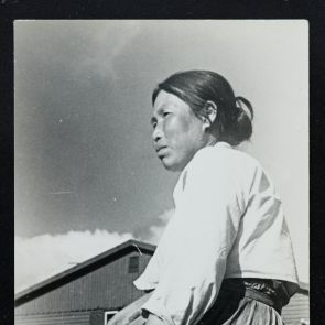 Életképek: Segédmunkás asszony