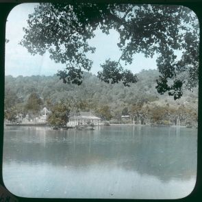 Lake at the Temple of the Sacred Tooth Relic