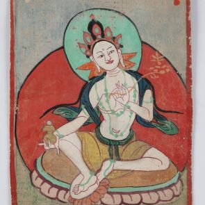 White Tārā. One of the "Twenty-One Tārā Goddess" series