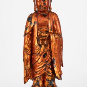 Buddha in a monk's robe