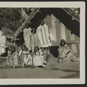 The village of Toda and its inhabitants near Ooty (Udagamandalam)