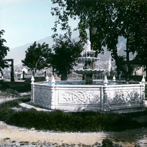 Ornate fountain in Bursa, near the turbehs of Osman Gazi and Orhan Gazi