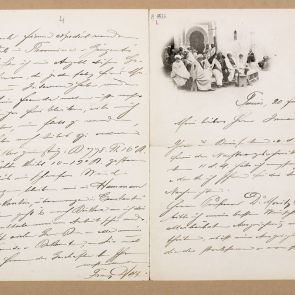 Ferenc Hopp's letter to Henrik Jurány from Tunis